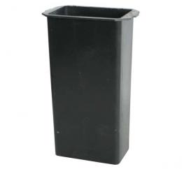 BLACK POLYETHYLENE CONTAINER WITH FLANGES